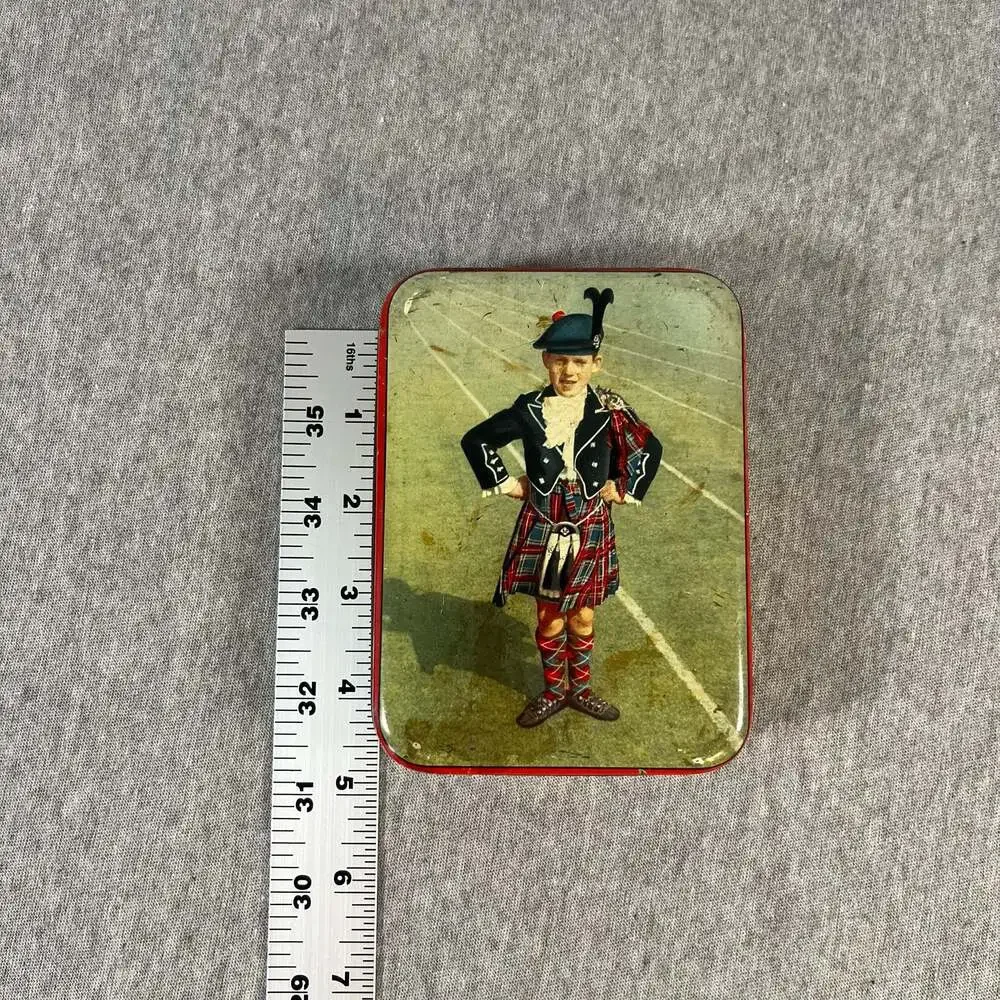 Vintage Edward Sharp & Sons Ltd Highland Laddie Confectionery Tin
